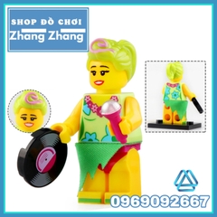 Xếp hình Nữ Hoàng băng giá Frozen Elsa Anna Mascot - Dude - Hula Lula - Lucy Candy Rapper Kitty Lego Minifigures WM6067