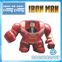 Xếp hình Hulkbuster Ironman Avengers Age of Ultron phong cách Chibi Lego Minifigures Decool 0316 Jisi 10316