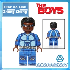 Xếp hình The Boys
Siêu anh hùng Homelander - Starlight - A-Train - Translucent - Black Noir Lego Minifigures Kopf KF6103