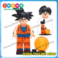 Xếp hình Dragon Ball Goku - Android 17 - Tien Shinhan - Krillin - Bardock Lego Minifigures Koruit KT1009