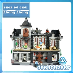 [1619 hình] Xếp hình nhà thương điên Arkham - The Arkham Asylum Breakout Lego Minifigures Decool 7124 Lepin 07044