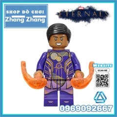 Đồ chơi xếp hình Eternals gồm Ikaris Thena Gilgamesh - Makkari Ajak Kingo - Sersi Phastos Druig Minifigures Kopf E0101