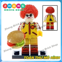 Xếp hình Batman - Vixen - Joker - Hamburglar Dormammu Captain Avalon Deadpool Spider-Man Lego Minifigures POGO PG8084