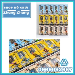 Đồ chơi xếp hình Tam quốc Tào Ngụy Tử Hoàng - Hạ Hầu Đôn Hứa Trử - Trương Liêu - Tuân Úc Minifigures Decool 20319-20324