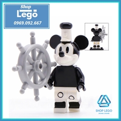 Xếp hình hoạt hình Mickey - Minnie - Louie - Deway - Mc Duck- Huey - Chip - Dale Lego Minifigures WM6066