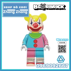 Đồ chơi xếp hình Bearbrick Gấu bụng phệ Spider-Man - Joker - Stitch - Bape - Iron man Minifigures Kopf BLX3033