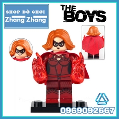 Đồ chơi xếp hình The Boys Homelander Starlight Soldier Boy Stormfront A-Train Queen Maeve Minifigures Xinh X0337