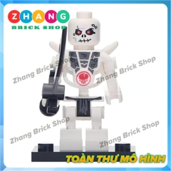 Xếp hình Ninjago tộc xương Chopov - Kruncha - Nuckal - Frakjaw - Whyplash - Krazi Lego Minifigures Lele A041 048