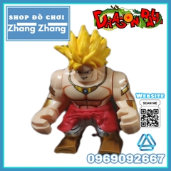 Xếp hình Dragon Ball Z: Broly – Second Coming Super Saiyan huyền thoại Bigfigures Lego Minifigures Kopf Kf6073 kf749