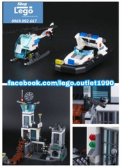 Xếp hình Lepin Cities 02006 thành phố cảnh sát