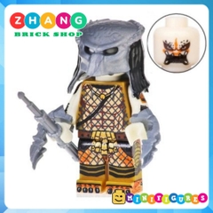 Xếp hình Predator vs Alien Cuộc chiến dưới chân tháp cổ mới nhất 2020 Lego Minifigures POGO PG8254