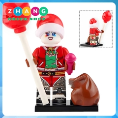 Xếp hình Giáng sinh Christmas Batman - Superman - Iron Man - Thanos - Deadpool - Harley Quinn Lego Minifigures WM6104