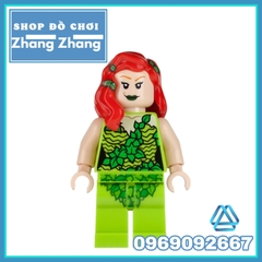 Xếp hình Batman Joker Harley Quinn Two Face Starfire Poison Ivy ScareCrow Lego Minifigures POGO PG8013