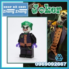 Xếp hình Joker Purble Suit thành phố Gotham Dc comics Lego Minifigures Wm wm308