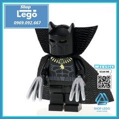 Xếp hình siêu anh hùng DC Comics Batman, Flash, Black Panther Comics Lego Minifigures POGO PG8088
