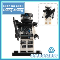 Xếp hình Ninjago Skylor - Jay - Jet Jack - Kai - Zane- Skullbreaker- Muzzle - Cole Lego Minifigures Lele A017 024