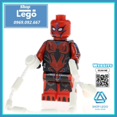 Xếp hình Agent X, Green Goblin, Spider-Armor, Miles Morales siêu anh hùng Lego Minifigures POGO PG8096