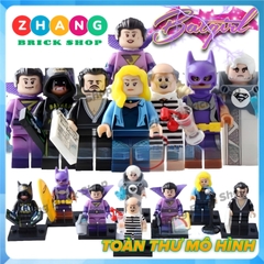 Xếp hình Batgirl và Wonder Twin DC siêu anh hùng Lego Minifigures POGO PG8107