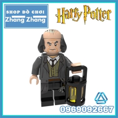 Đồ chơi xếp hình Harry Potter - Ron Weasley - Susan Bones - Argus Filch Minifigures POGO PG8178