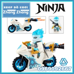 Xếp hình Ninjago Jay - Zane - Kai - Lloyd - Nya - Cole - Ice Emperor - General Vex Lego Minifigures PRCK 61015