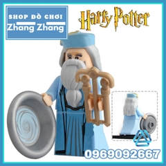 Xếp hình Harry Potter - Albus Dumbledore Moody - Luna Lovegood - Neville Longbottom Lego Minifigures WM6041