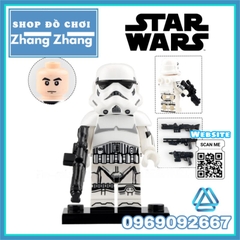 Đồ chơi xếp hình Star Wars gồm Stormtrooper - Sabine Wren - Wrecker Crosshair Vizla Minifigures Xinh X0307