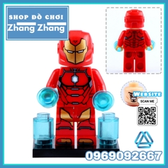 Xếp hình Captain America - Super Adaptoid - SpiderBoy - She Hulk - Hammer - Coulson Marvel Lego Minifigures Xinh X0151