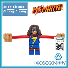 Xếp hình Ms Marvel Siêu anh hùng Avengers Lego Minifigures LeLe D121