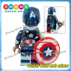 Đồ chơi xếp hình What if Shang Chi - Dr Octopus - Iron Man - Spider Man - Star Lord - Dr Strange Minifigures Kopf KF6145