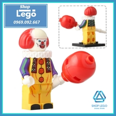 Xếp hình IT - Tên hề ma quái Pennywise Beverly George Chosen Jacobs Lego Minifigures Koruit KT1012