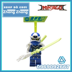 Đồ chơi Xếp hình Ninjago gồm ltron - Slash - Cole - Unagami - Jay- Kai- Flop- Lloyd Minifigures HJ104