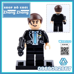 Xếp hình Captain America - Super Adaptoid - SpiderBoy - She Hulk - Hammer - Coulson Marvel Lego Minifigures Xinh X0151