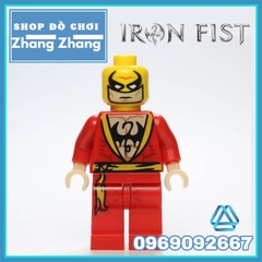 Xếp hình Iron Fist Red Đỏ Siêu đẹp siêu rẻ Lego Minifigures POGO PG8060 pg231