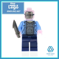 Xếp hình Bóng rổ Slam Dunk Hanamichi - Akagi - Miyagi - Rukawa - Haruko - Ayako Lego Minifigures POGO PG8092