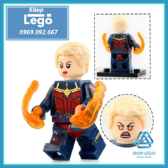Xếp hình War Machine Ancient One Raytheon Black Widow Pepper Captain America Tony Stark Lego Minifigures Xinh X0261