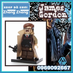 Xếp hình thanh tra GCPD James Gordon trong Batman ở thành phố Gotham Lego Minifigures Pogo PG8046 PG173