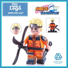 Xếp hình Uzumaki Naruto - Hyuga Hinata - Zabuza - Haku - Haruno Sakura - Tsunade - Jiraiya Lego Minifigures WM6107