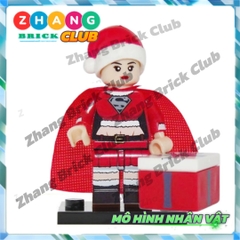 Mô hình nhân vật giáng sinh Hulk Deadpool Spider Man Wolverine Supergirl Groot Marry Christmas POGO PG8185