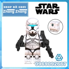 Đồ chơi xếp hình Star Wars Clone Commando Boss Chiến tranh giữa các vì sao Minifigures WM6124