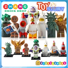 Xếp hình Toys Story Buzz Lightyear Câu chuyện đồ chơi cho bé Lego Minifigures Pogo PG8061