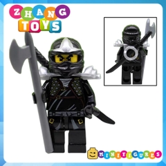 Xếp hình Ninjago Zane - Golden Ninja - Cole - Lloyd - Jay - Kai Lego Minifigures PRCK GA131 136