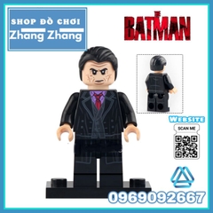 Đồ chơi xếp hình Batman Catwoman Bruce Wayne Penguin Riddler Alfred Pennyworth James Gordon Minifigures Xinh X0334