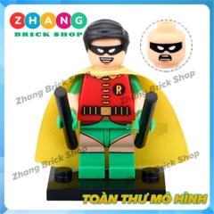 Xếp hình Batman - Catwoman - Joker - Dick Grayson - Bruce Wayne- Robin - Alfred - Penguin Lego Minifigures POGO PG8009