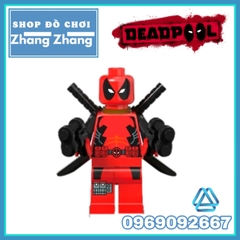 Đồ chơi Xếp hình Deadpool gwenpool deadshot siêu anh hùng Marvel Lego Minifigures M030 M035