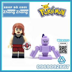 Xếp hình dành cho các bé tặng kèm bóng và pokemon theo mẫu Lego Minifigures SY620