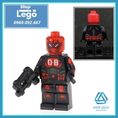 Đồ chơi Xếp hình Mister 08 Thor gồm Killer Frost - Punisher Toxin Ghost Rider - Robin Batman Minifigures POGO PG8194