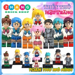 Xếp hình Sailor Moon Thủy thủ mặt trăng Tuxedo Lego Minifigures POGO PG8156