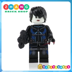 Xếp hình Forge - Domino - Omega Red - Sunfire - Radioactive Man- Pyro- Ripclaw- Union Jack Lego Minifigures POGO PG8082