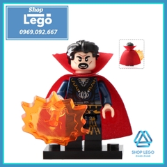 Xếp hình Iron man - Spider-man - Ebony Maw - Groot - Thor Dr Strage Black Widow Star-Lord Lego Minifigures Lele D033 040