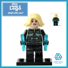 Xếp hình Iron man - Spider-man - Ebony Maw - Groot - Thor Dr Strage Black Widow Star-Lord Lego Minifigures Lele D033 040